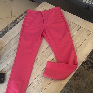 Elegant Pink Women's Tapered trousers